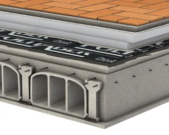 Sistema POLITABER® bicamada pedonal para uso privado