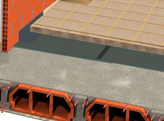 Sistema ChovACUSTIC para piso flutuante com RT