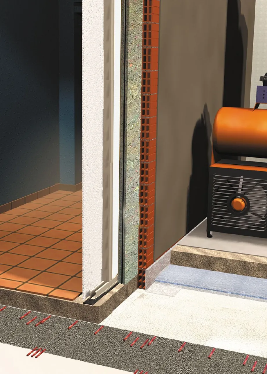 Sistema ChovACUSTIC para revestimento autoportante simples