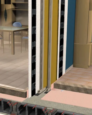 Tabique múltiple EI90