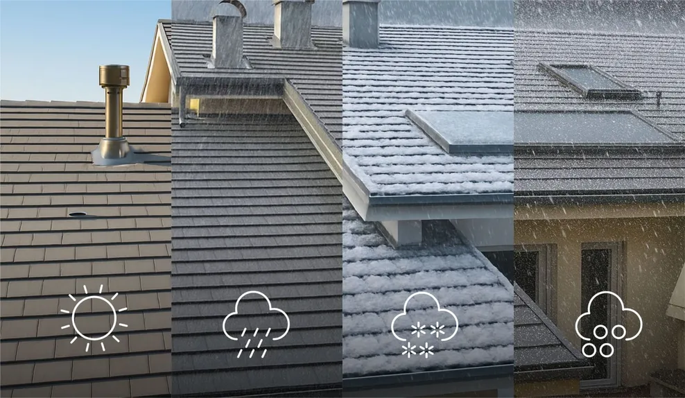 teja de hormigon resistencia al clima