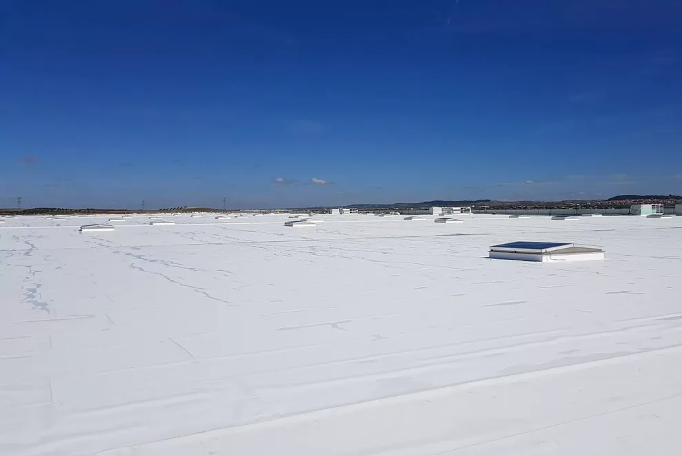 Cubierta plana Everguard cool roof