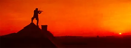 violinista en el tejado