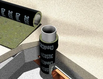 Sistema ChovACUSTIC FIELTEX para instalações